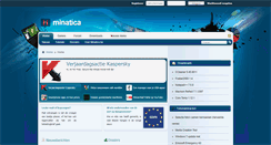 Desktop Screenshot of minatica.be
